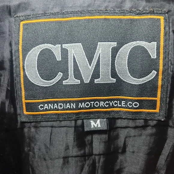 Vintage GMC motorcycle leather vest - Picture 2 of 8